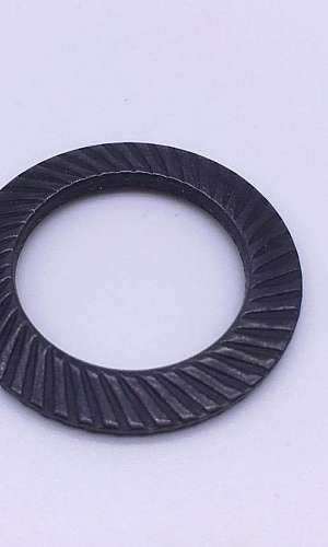 Arruela cônica estriada Arruela cônica estriada