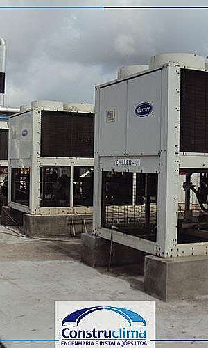 Manutenção chiller Carrier Manutenção chiller Carrier