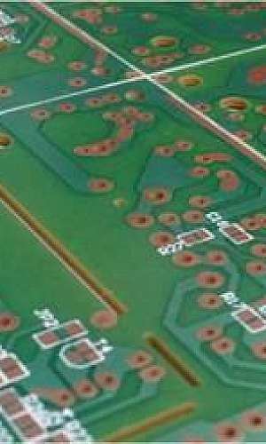 Placa de circuito impresso simples Placa de circuito impresso simples